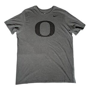 Nike Oregon Ducks Graphic T Shirt Men's XL Gray Athletic Cut